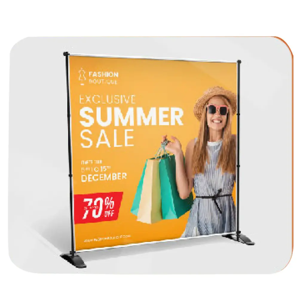 Outdoor Vertical Banner