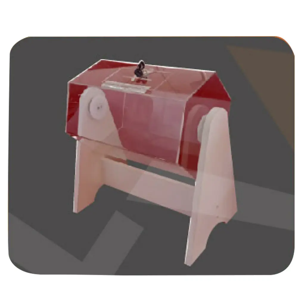 Acrylic Raffle Drum