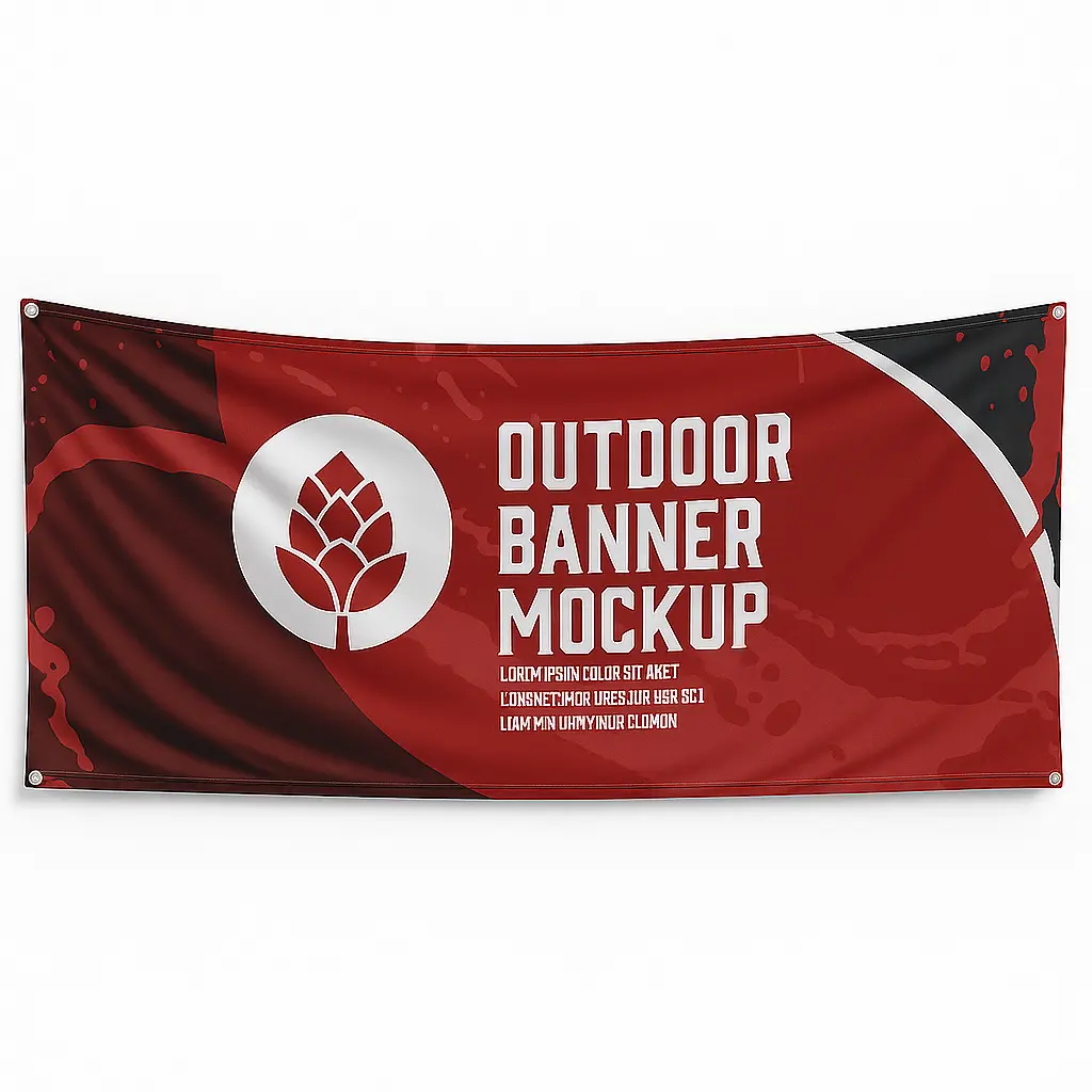 Flag Banner Big for Parade